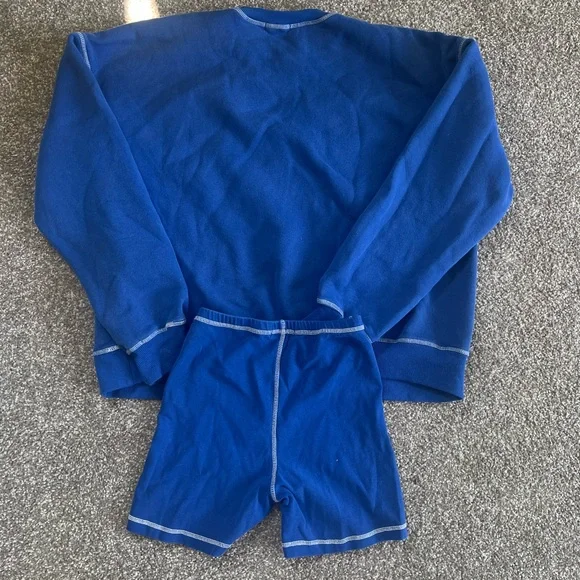 EDIKTED: Crewneck + Biker Short Set - Picture 2 of 5